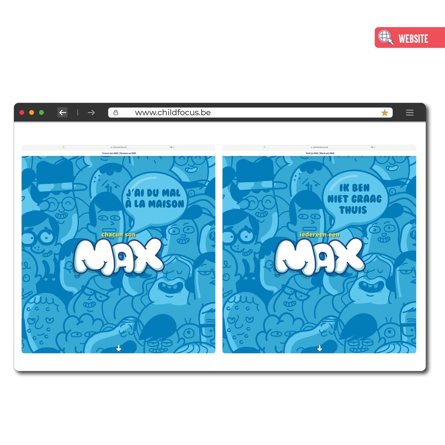 Website Iedereen een MAX