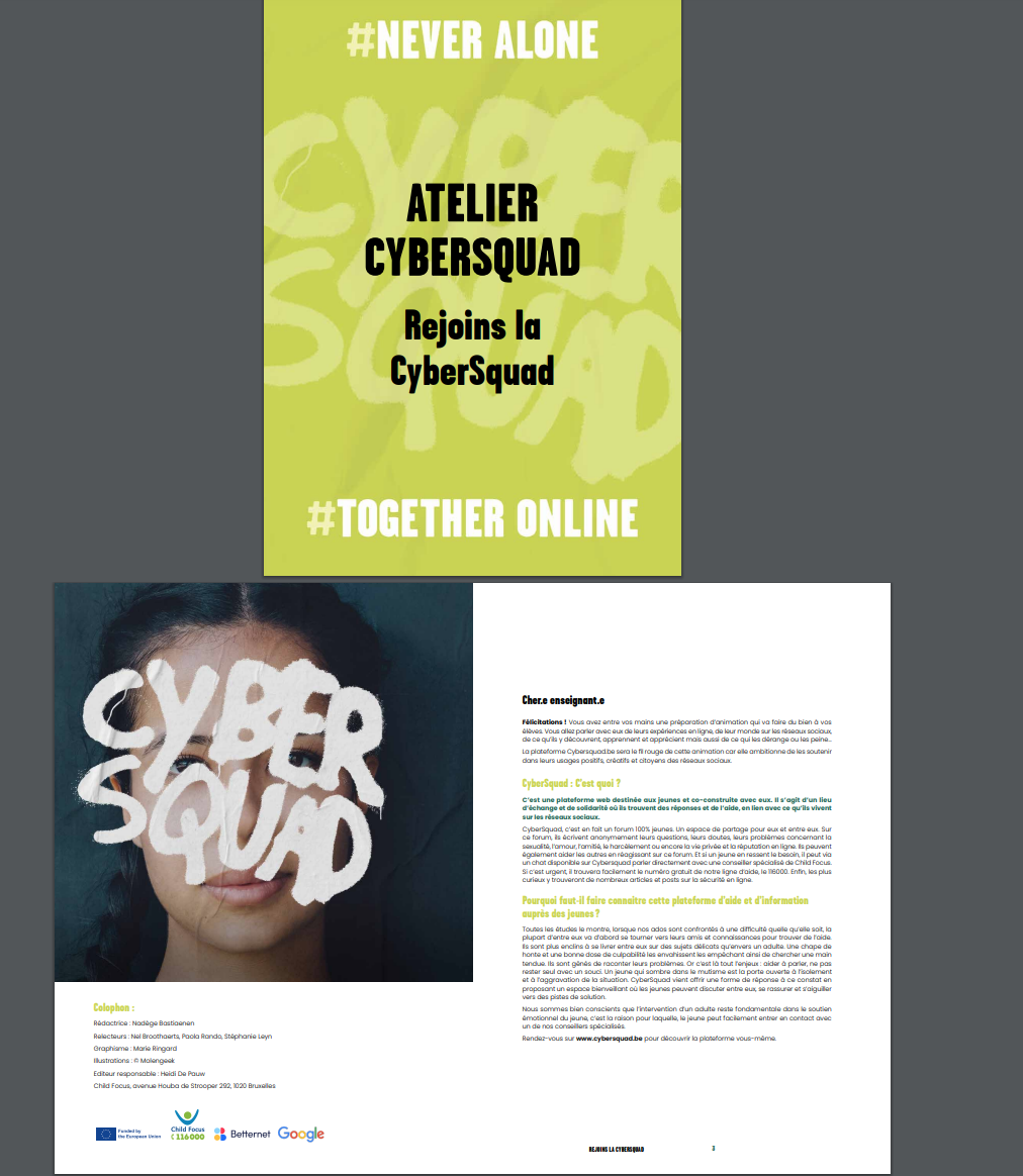 Dossier pédagogique CyberSquad