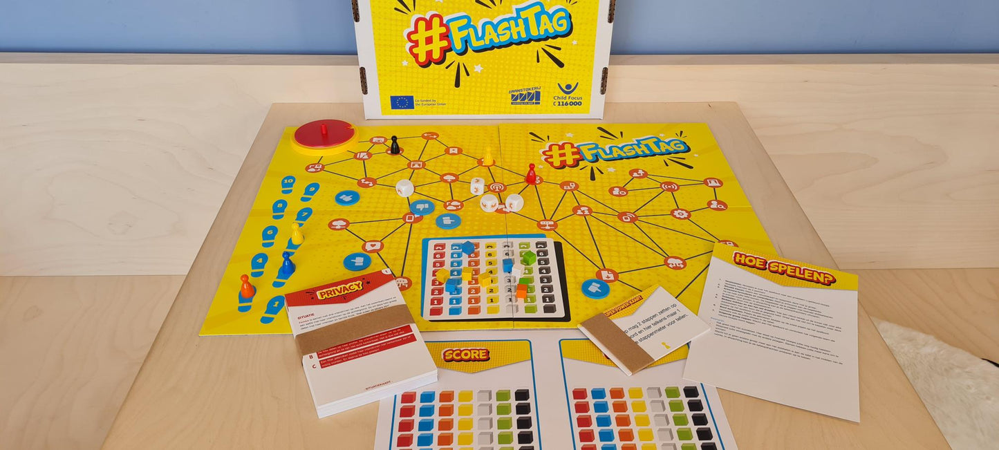 Jeu éducatif #Flashtag