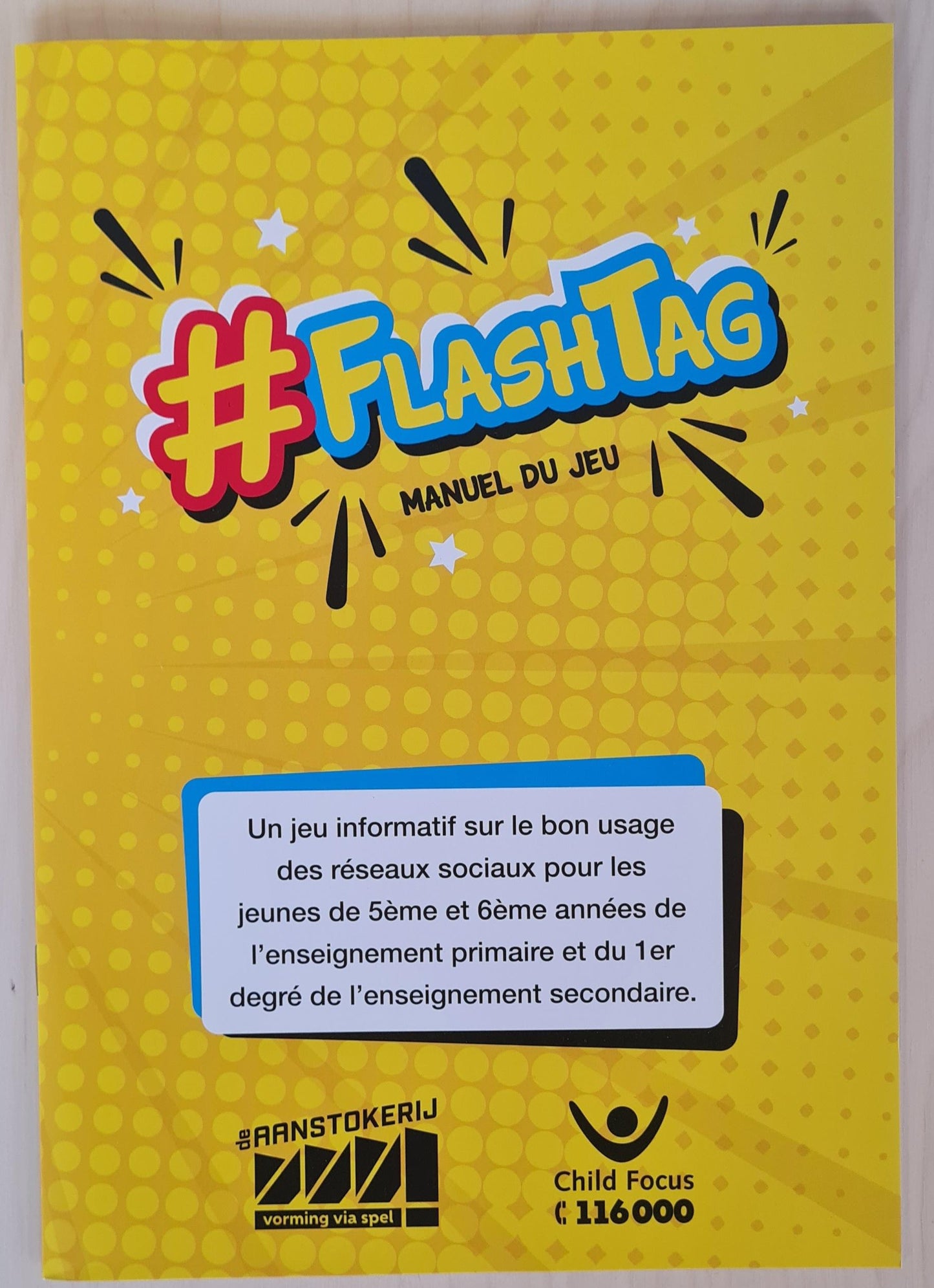 Jeu éducatif #Flashtag