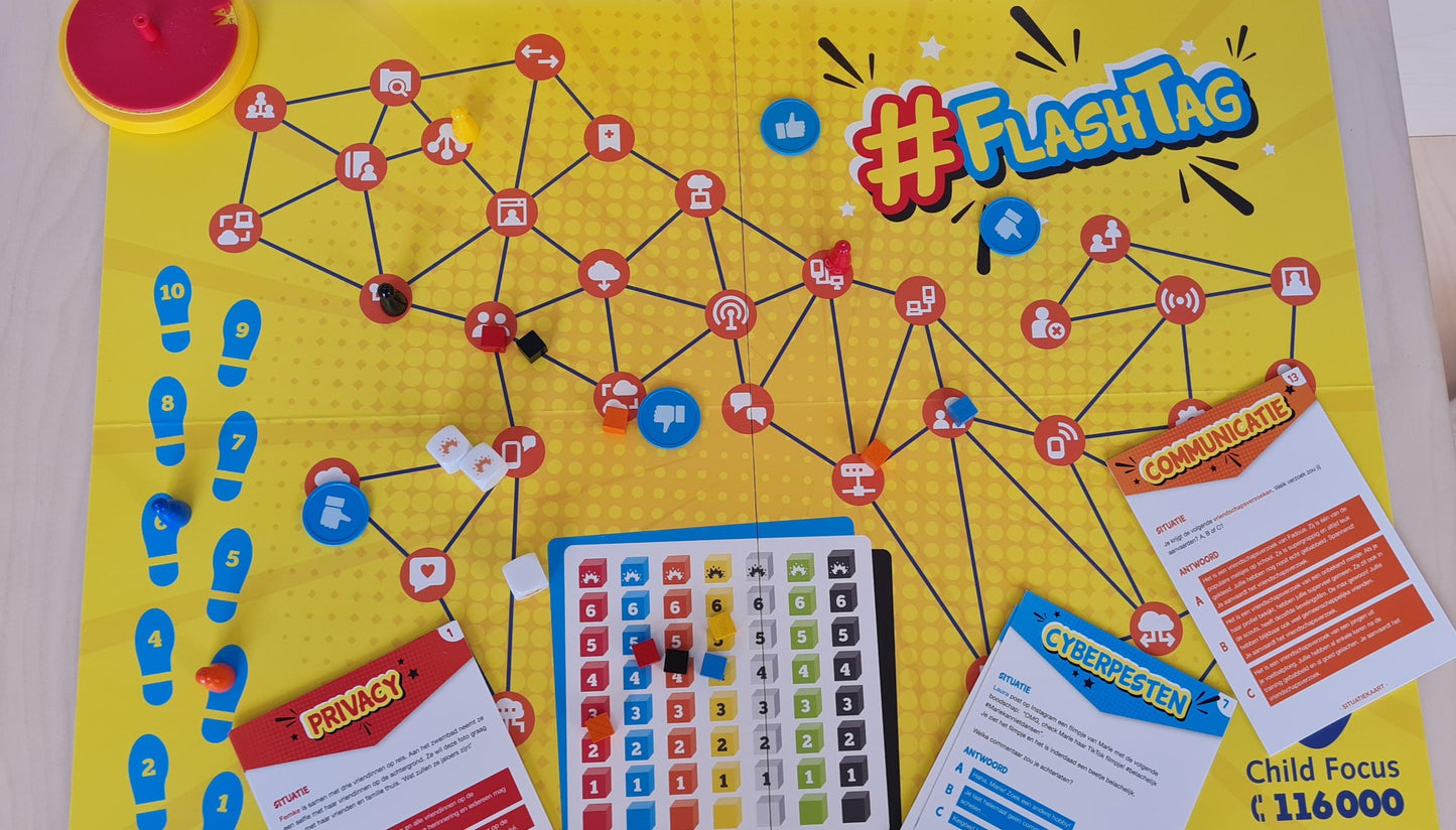 Jeu éducatif #Flashtag