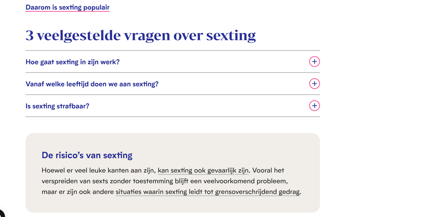 Website Sexting.be