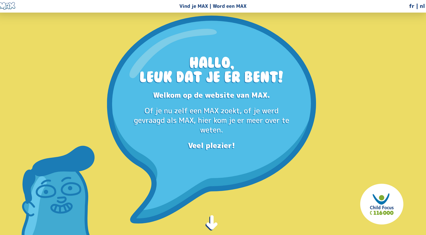 Website Iedereen een MAX