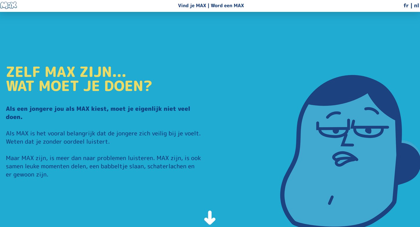 Website Iedereen een MAX