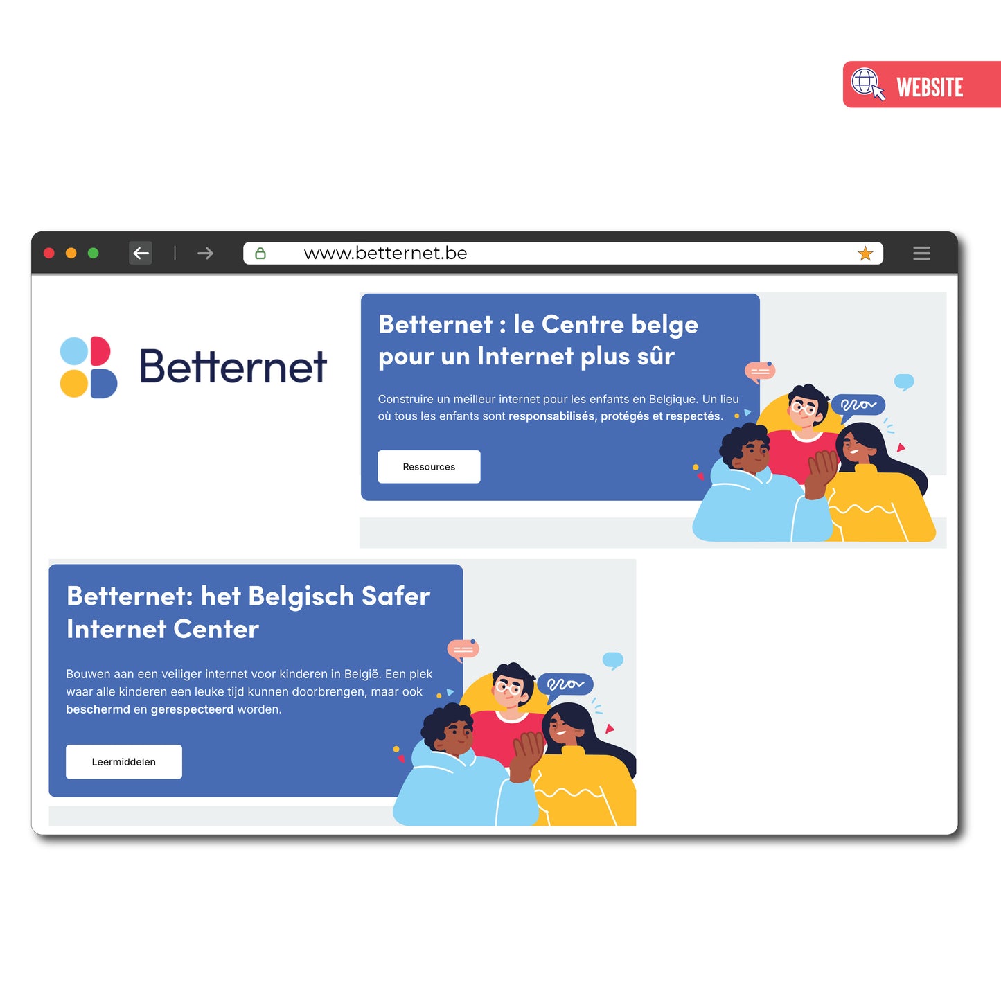 Site web Betternet.be