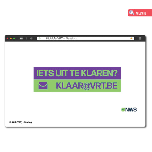 KLAAR-reportage over sexting (in samenwerking met VRT)