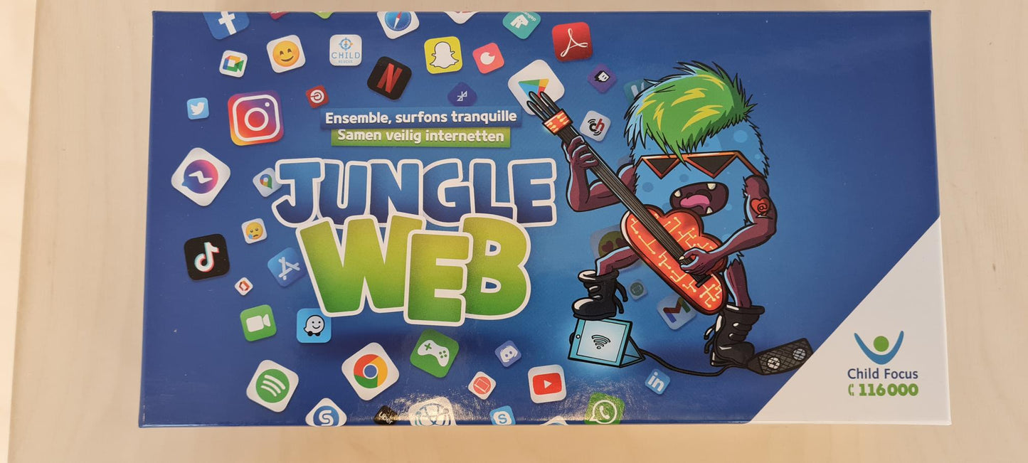 Educatief spel Jungle Web