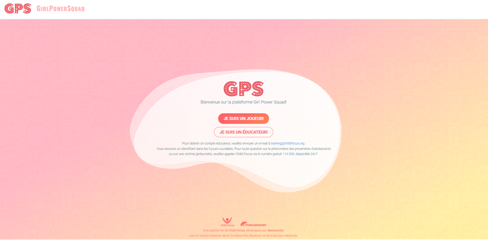 Website Girl Power Squad (GPS): preventie van slachtofferschap van tienerpooiers