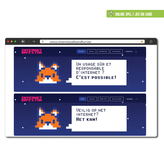 Educatief spel Internet Safe & Fun Quiz