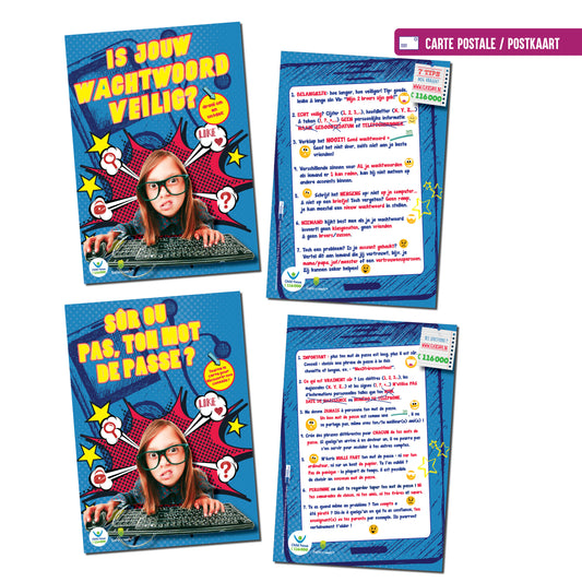Postkaart Is jouw wachtwoord veilig?